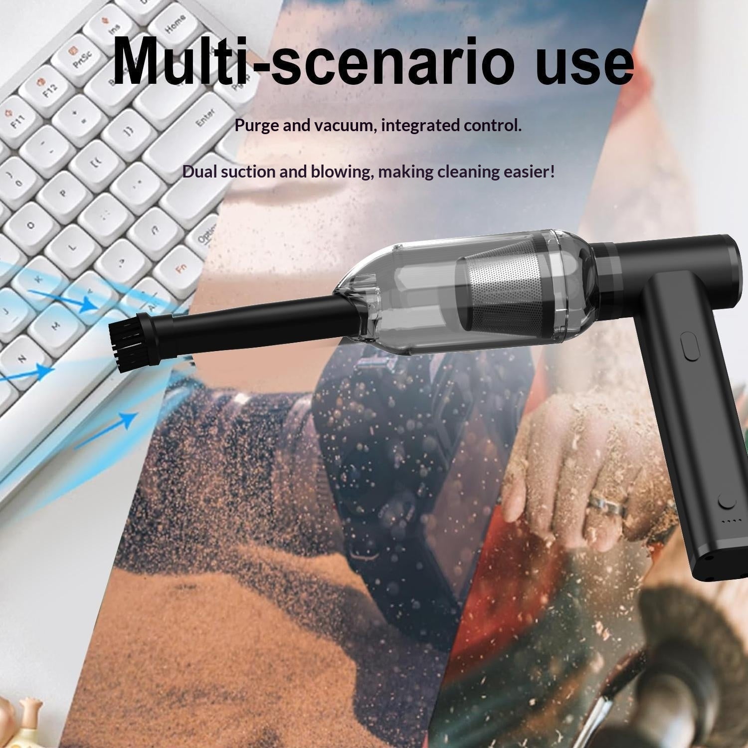 Portable Handheld Car Vacuum Cleaner